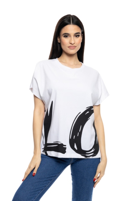 B' Γυναικείο t-shirt με τύπωμα ''LOVE''