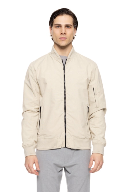Biston fashion ανδρικό bomber πανωφόρι με γιακά