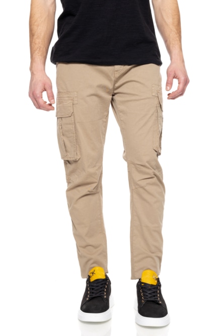 Biston fashion ανδρικό παντελόνι cargo