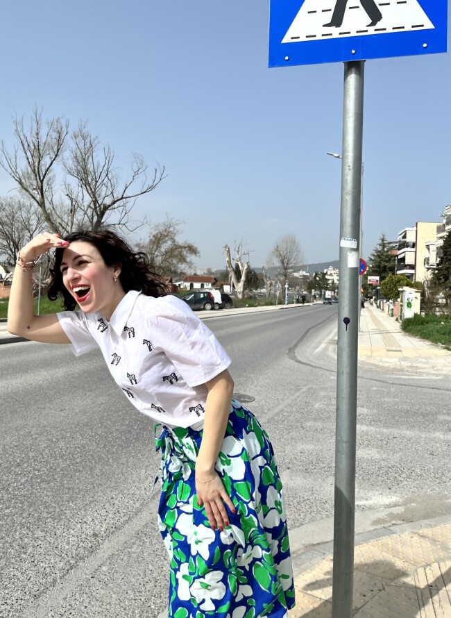 Compania Fantastica φούστα floral