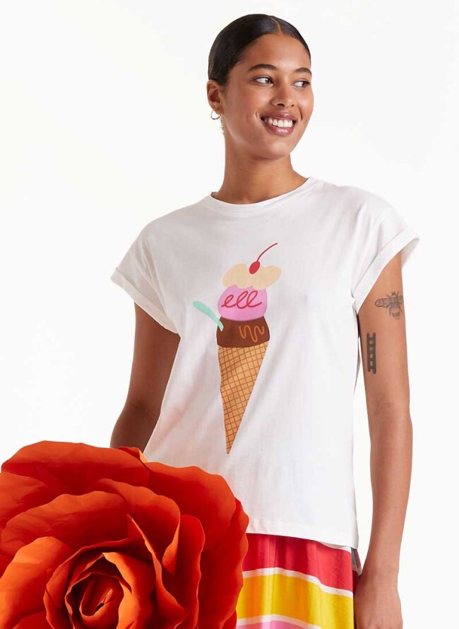 Compania Fantastica μπλούζα ice cream