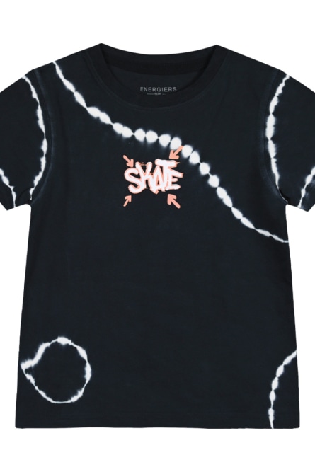 Energiers  Kοντομάνικη μπλούζα τύπου tie dye με τύπωμα για αγόρι