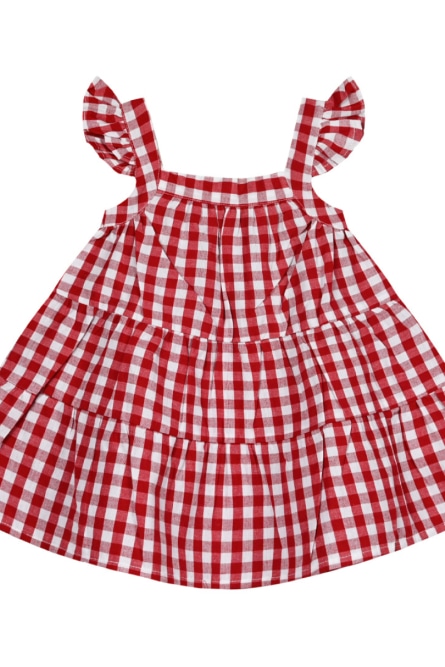 Energiers  Βρεφικό καρό φόρεμα για κορίτσι (0-18 μηνών)