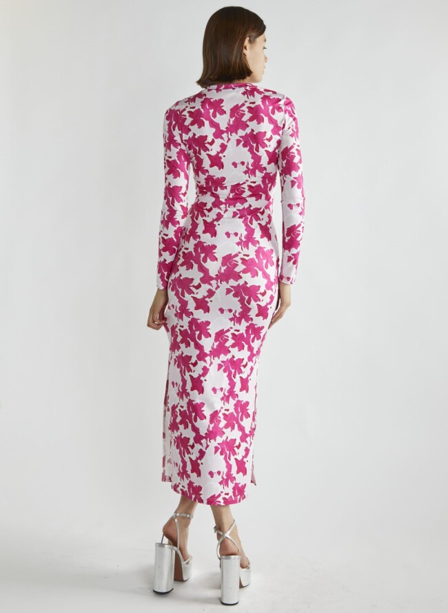GLAMOROUS φόρεμα floral στενό