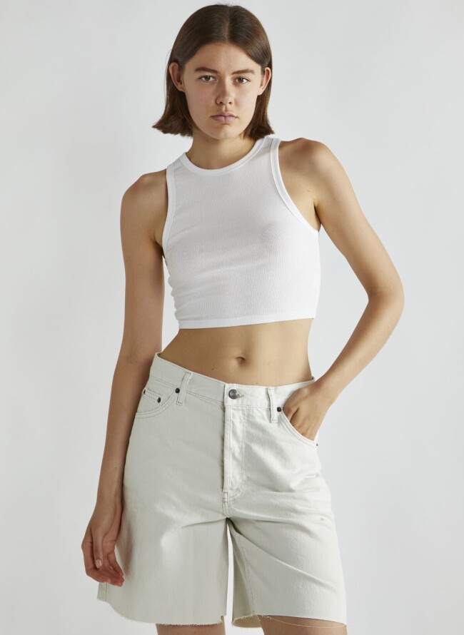 GLAMOROUS σορτς washed denim