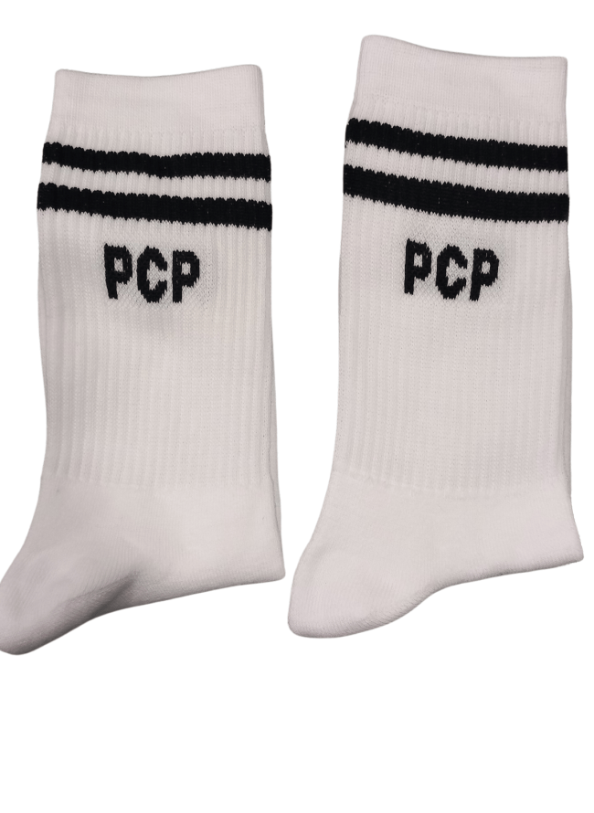 PCP Unisex Κάλτσες λευκές