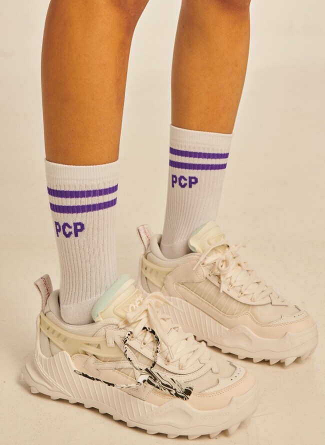 PCP Unisex Κάλτσες Μωβ