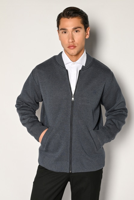 Πλεκτή Ζακέτα Ανδρική Indigo Sogo Classic Fit