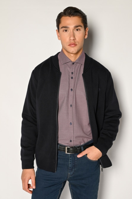 Πλεκτή Ζακέτα Ανδρική Marine Sogo Classic Fit