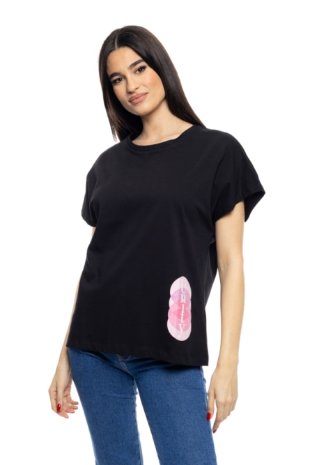 S' Γυναικείο t-shirt με τύπωμα ''CIRCLES''