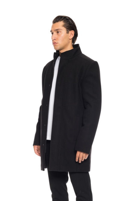 Splendid fashion ανδρικό demi μαλλινο παλτό