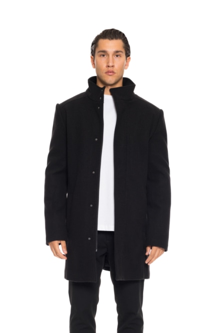 Splendid fashion ανδρικό demi μαλλινο παλτό
