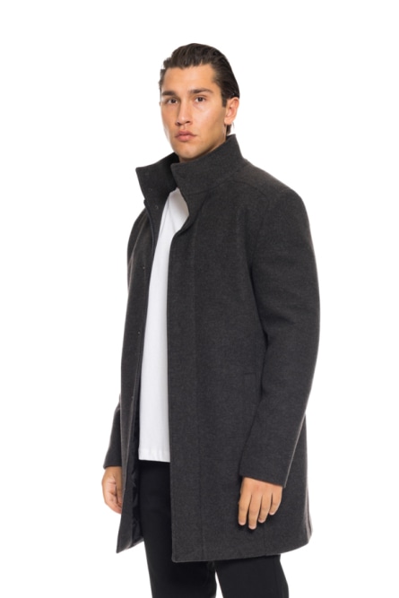 Splendid fashion ανδρικό demi μαλλινο παλτό