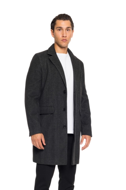Splendid fashion ανδρικό μακρύ παλτό