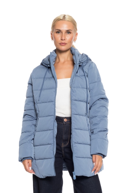 Splendid fashion γυναικείο demi μπουφάν με κουκούλα