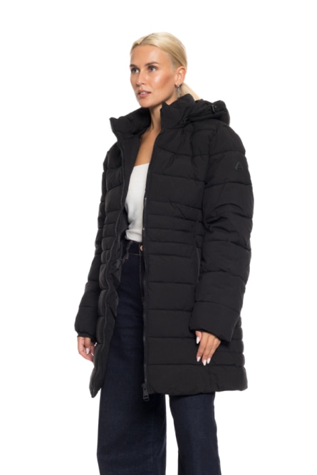 Splendid Fashion γυναικείο ντεμί μπουφάν με αποσπώμενη κουκούλα