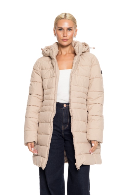 Splendid Fashion γυναικείο ντεμί μπουφάν με αποσπώμενη κουκούλα