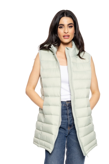 Splendid fashion ladie's vest with collar and hood