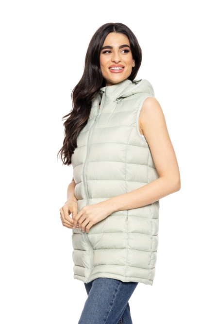 Splendid fashion ladie's vest with collar and hood