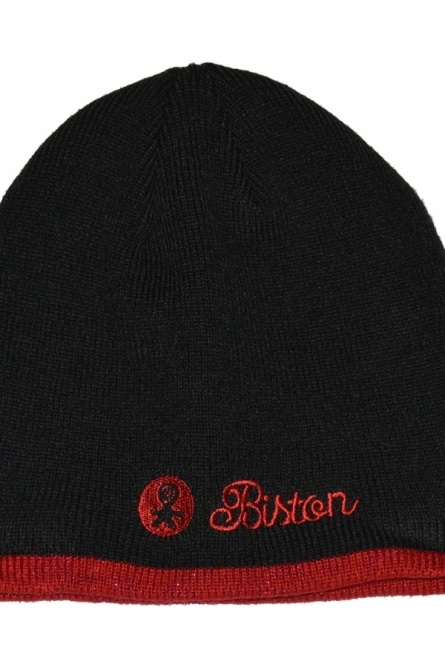 UNISEX  ΚΑΠΕΛΑ Biston fashion accessories - beanie πλεχτός σκούφος με brand logo lurex