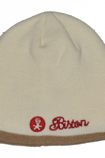 UNISEX  ΚΑΠΕΛΑ Biston fashion accessories - beanie πλεχτός σκούφος με brand logo lurex